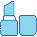 external Lipstick-beauty-and-hygiene-bearicons-blue-bearicons icon