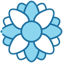 external Mandala-diwali-bearicons-blue-bearicons icon