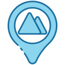 external Mountain-location-bearicons-blue-bearicons icon