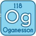 external Oganesson-periodic-table-bearicons-blue-bearicons icon