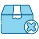 external Rejected-post-office-bearicons-blue-bearicons icon