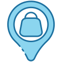 external Store-location-bearicons-blue-bearicons icon