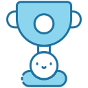 external Trophy-happiness-bearicons-blue-bearicons icon