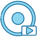 external Video-Play-audio-and-video-bearicons-blue-bearicons-2 icon