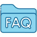 external folder-frequently-asked-questions-faq-bearicons-blue-bearicons icon