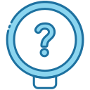 external search-frequently-asked-questions-faq-bearicons-blue-bearicons icon