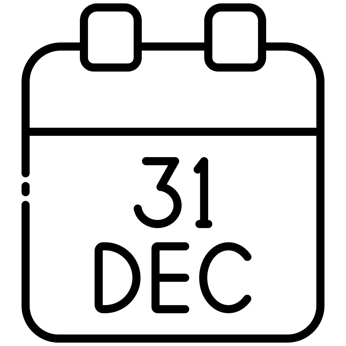 31 december icon