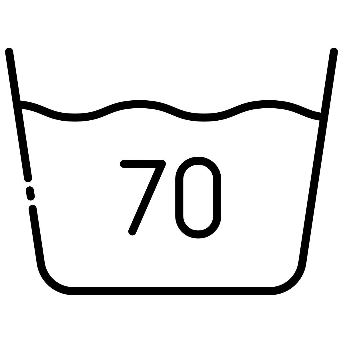 70 degree icon