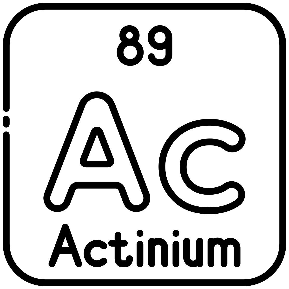 アクチニウム icon