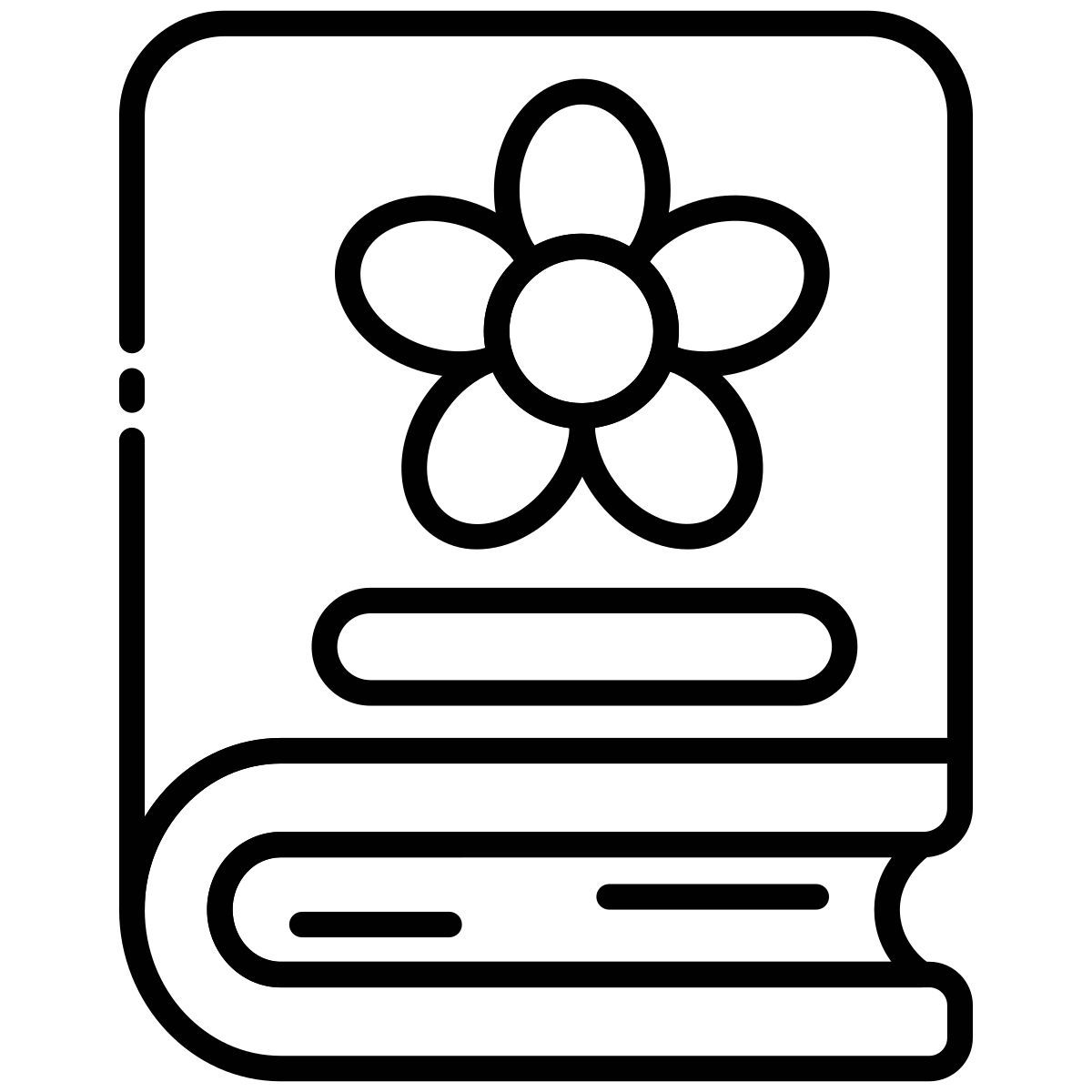 botanic book icon