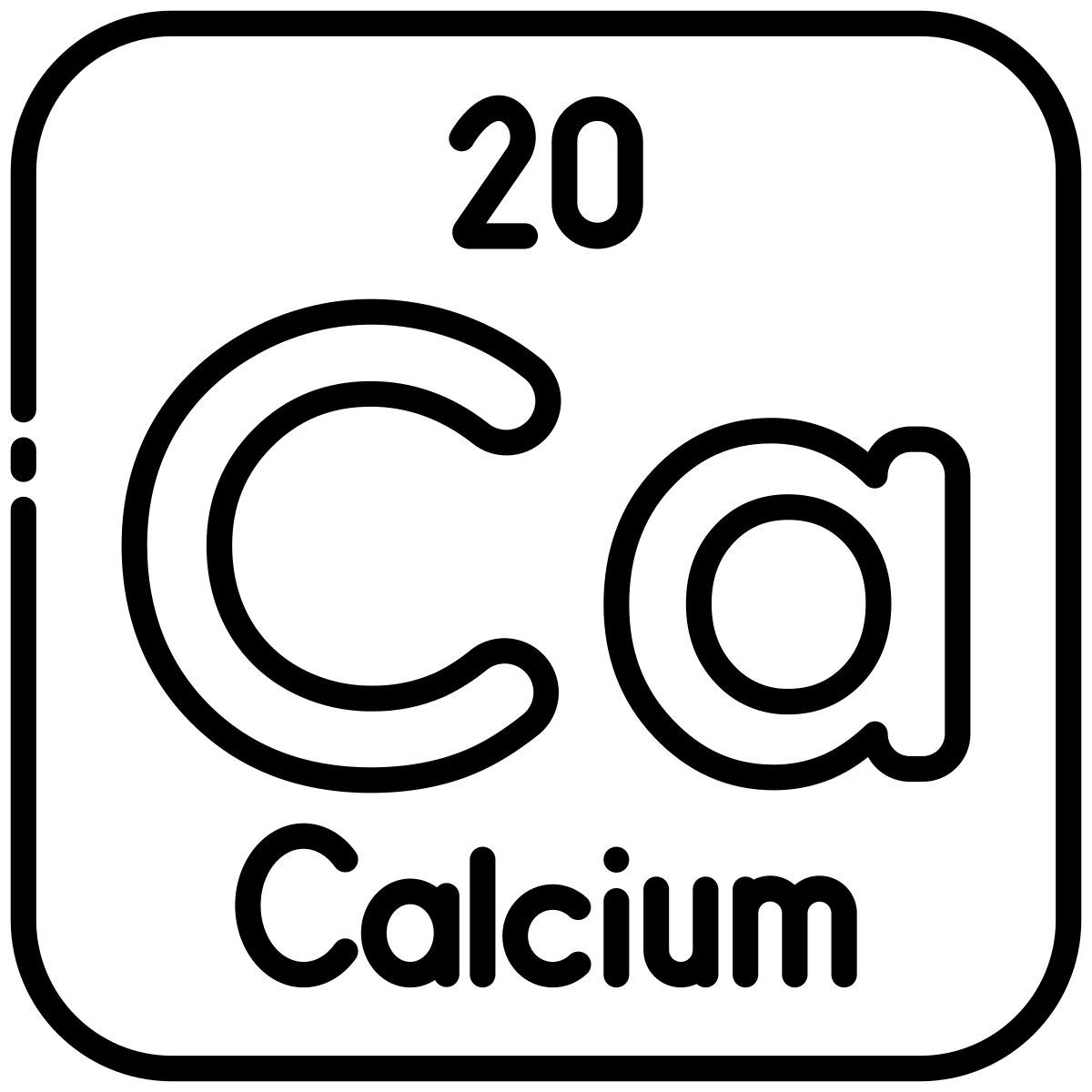 calcium icon