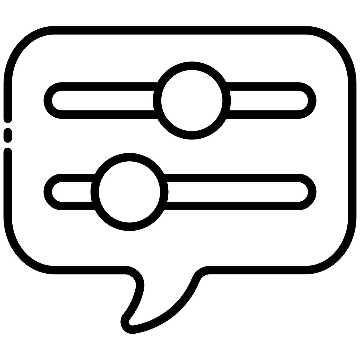 dialogue box icon