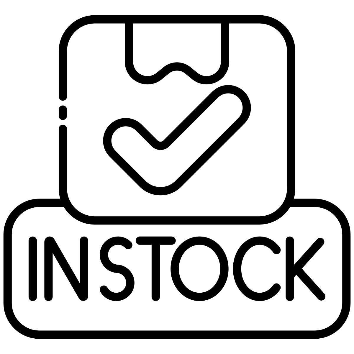 En stock icon
