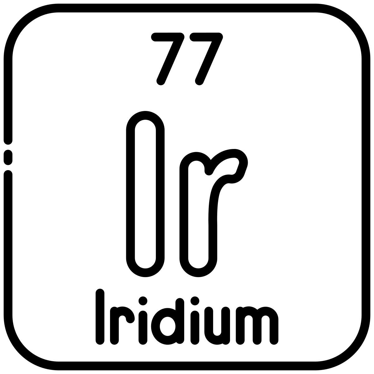 铱 icon