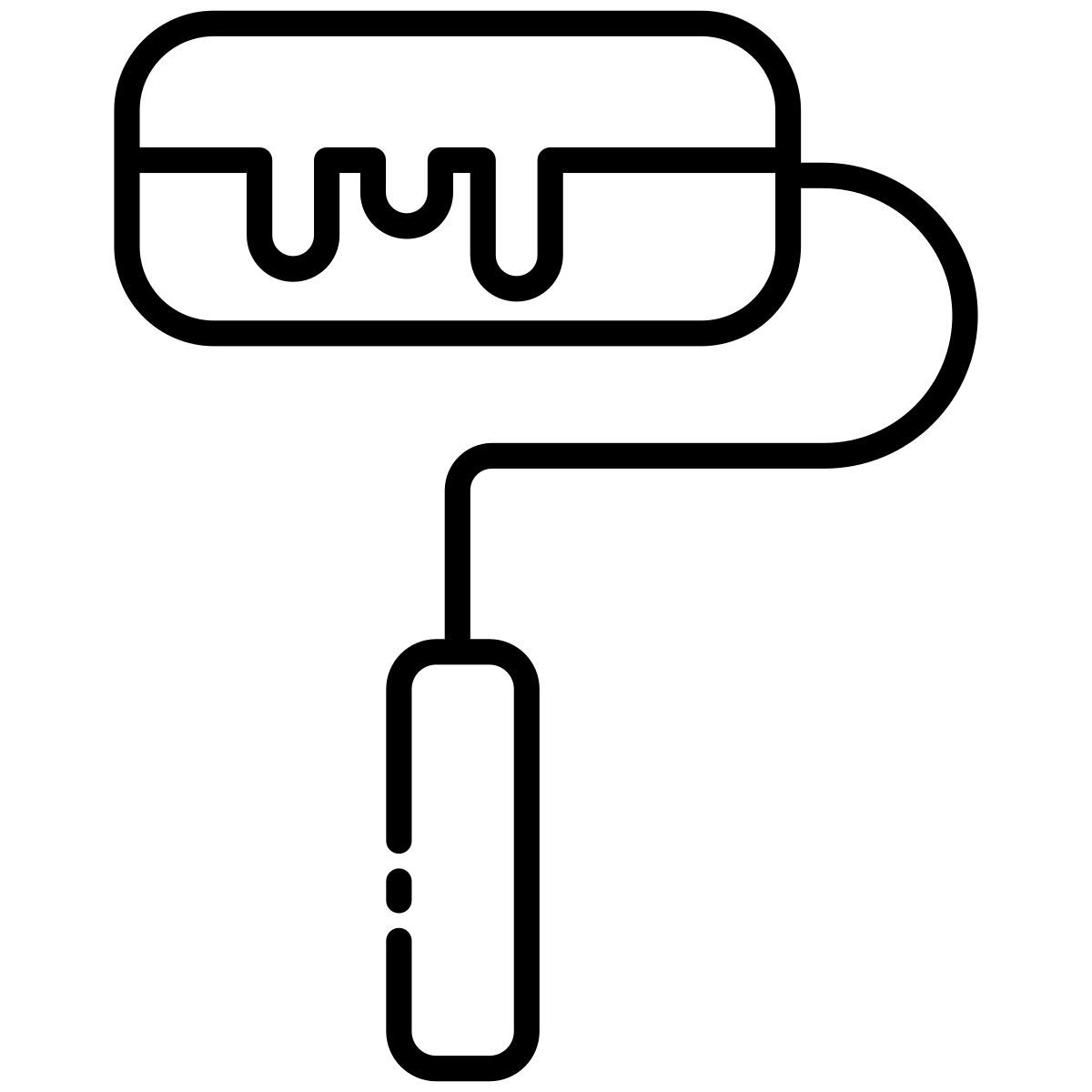 paint roller icon