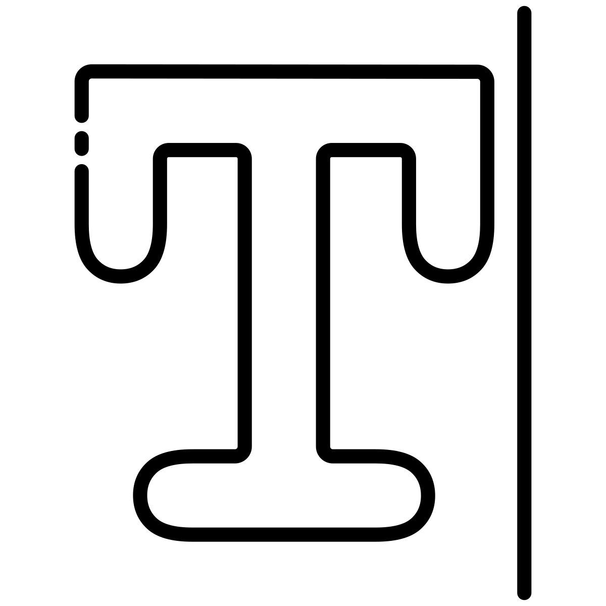 text icon