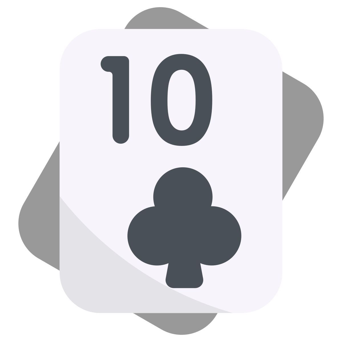 22 ten of clubs icon