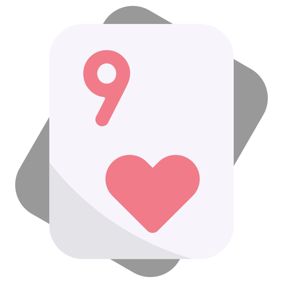 25 nine of heart icon