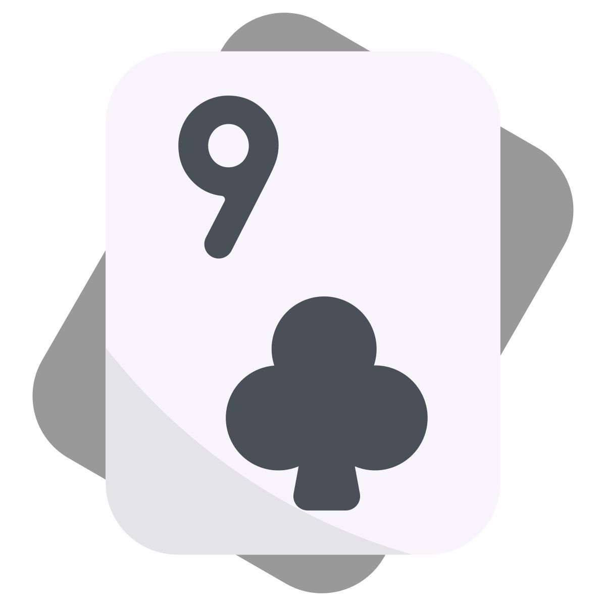 26 nine of clubs icon