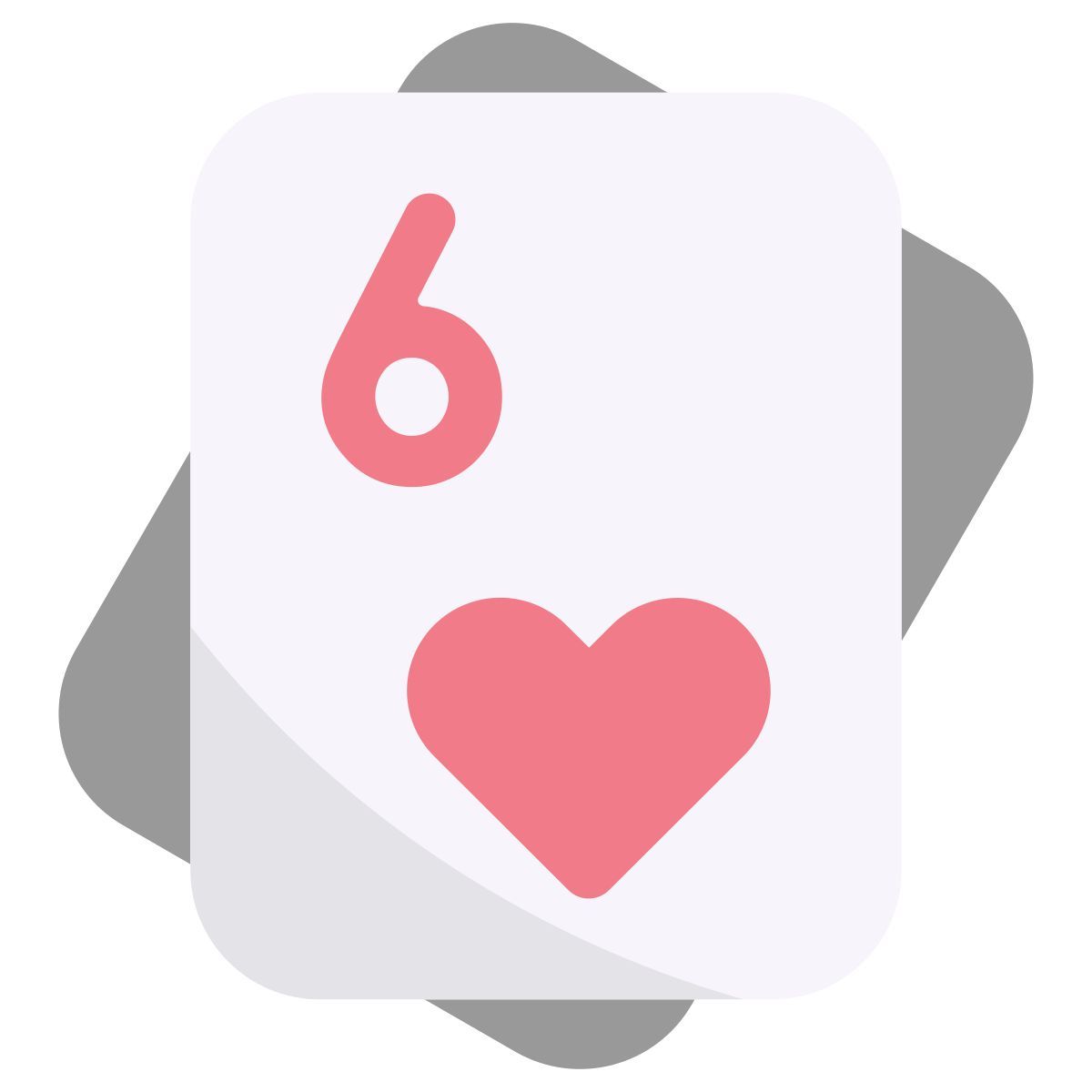 37 six of heart icon
