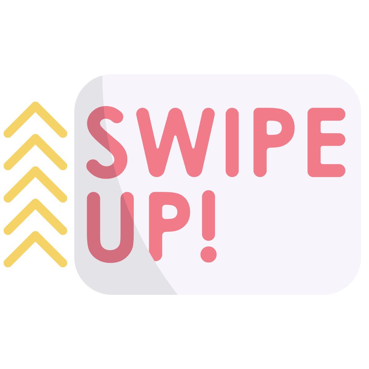 flat/14.swipe up icon