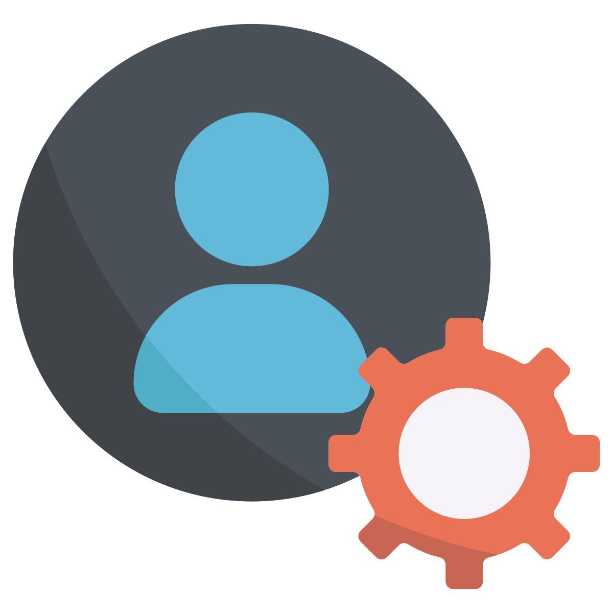 paramètres du profil icon