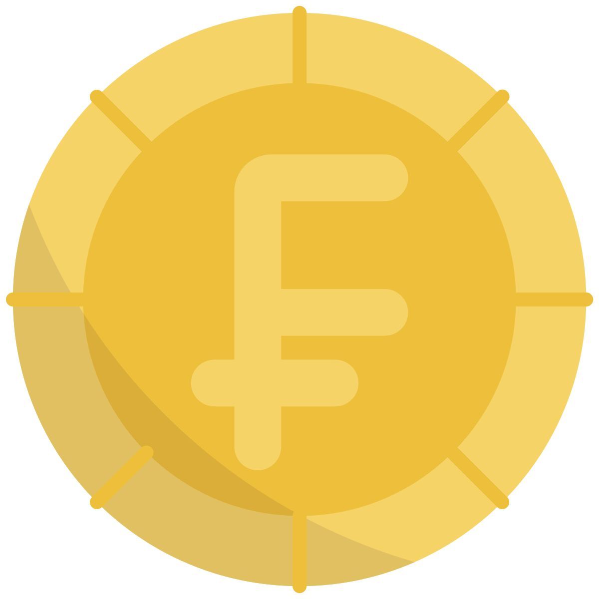 swiss franc icon