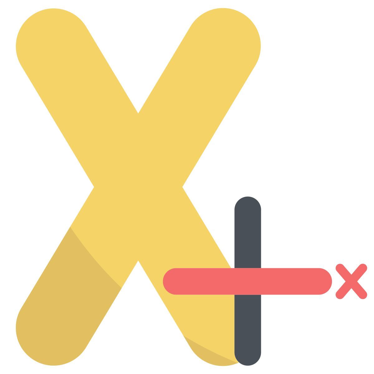 x axis icon