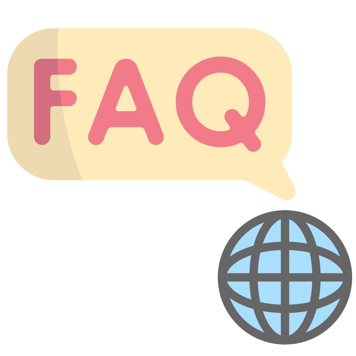 häufig gestellte fragen icon