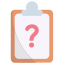 external clipboard-frequently-asked-questions-faq-bearicons-flat-bearicons icon
