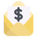 external Bill-email-bearicons-flat-bearicons icon