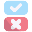 external Buttons-yes-or-no-bearicons-flat-bearicons icon