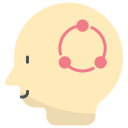 external Connection-human-mind-bearicons-flat-bearicons icon
