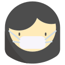 external Facemask-emojis-bearicons-flat-bearicons icon
