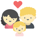 external Family-happiness-bearicons-flat-bearicons-2 icon