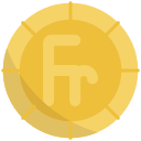 external Franc-currency-bearicons-flat-bearicons icon