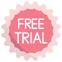 external Free-Trial-miscellany-texts-and-badges-bearicons-flat-bearicons icon