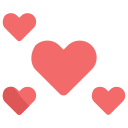external Hearts-happiness-bearicons-flat-bearicons icon