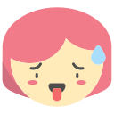 external Hot-emojis-bearicons-flat-bearicons icon