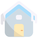 external House-winter-holiday-bearicons-flat-bearicons icon