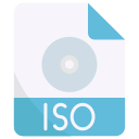 external ISO-file-extension-bearicons-flat-bearicons icon