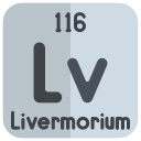 external Livermorium-periodic-table-bearicons-flat-bearicons icon