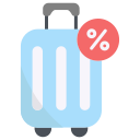 external Luggage-summer-sales-bearicons-flat-bearicons icon