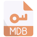 external MDB-file-extension-bearicons-flat-bearicons icon