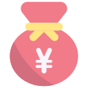 external Money-Bag-chinese-new-year-bearicons-flat-bearicons icon