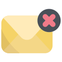 external Remove-email-bearicons-flat-bearicons-2 icon