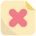external Sticky-Note-yes-or-no-bearicons-flat-bearicons-2 icon