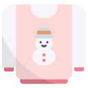 external Sweater-winter-holiday-bearicons-flat-bearicons icon