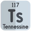 external Tennessine-periodic-table-bearicons-flat-bearicons icon
