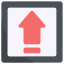 external Up-post-office-bearicons-flat-bearicons icon
